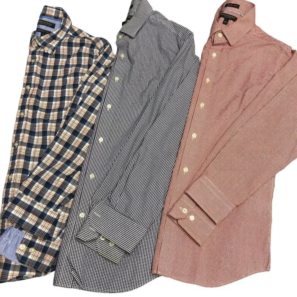 Banana Republic red check